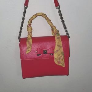 Betsey Johnson Hot Pink Shoulder Bag